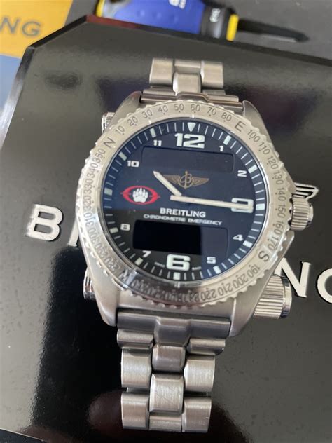 breitling emergency watch 1995|blackwater breitling watch for sale.